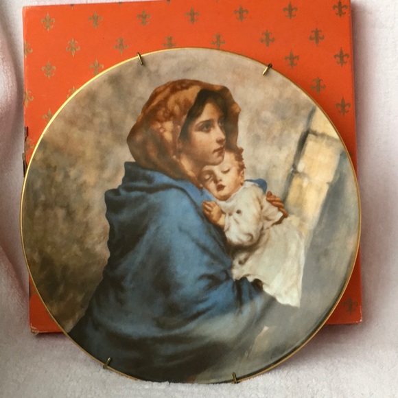Limoges France Madonna by Ferruzzi plate limited edition 1973 VINTAGe - Picture 1 of 4